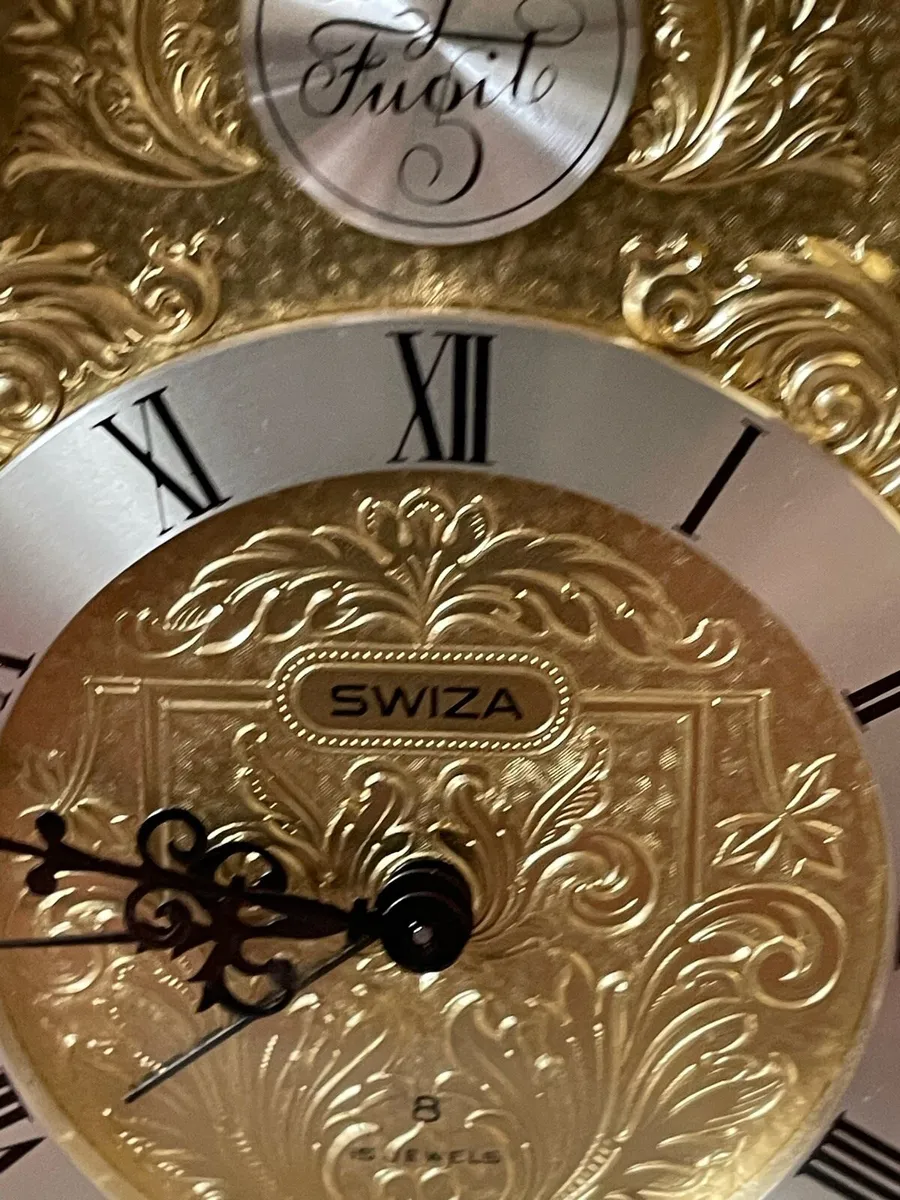 Vintage Swiza Mantle clock - Image 3