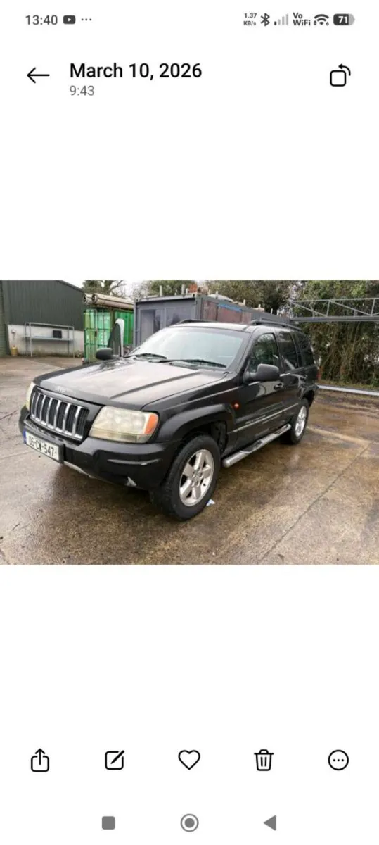 Jeep grand cherokee - Image 1