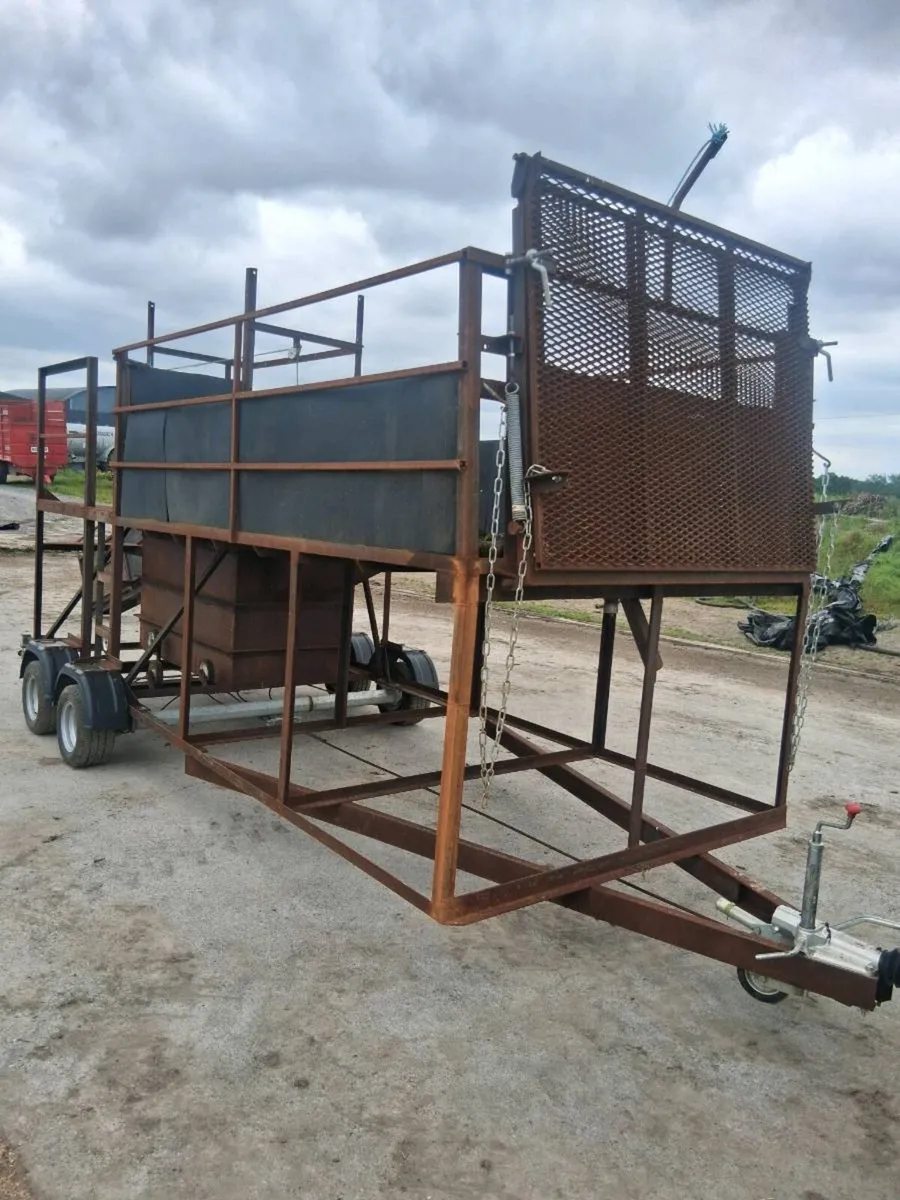 Sheep dipping trailer - Image 1