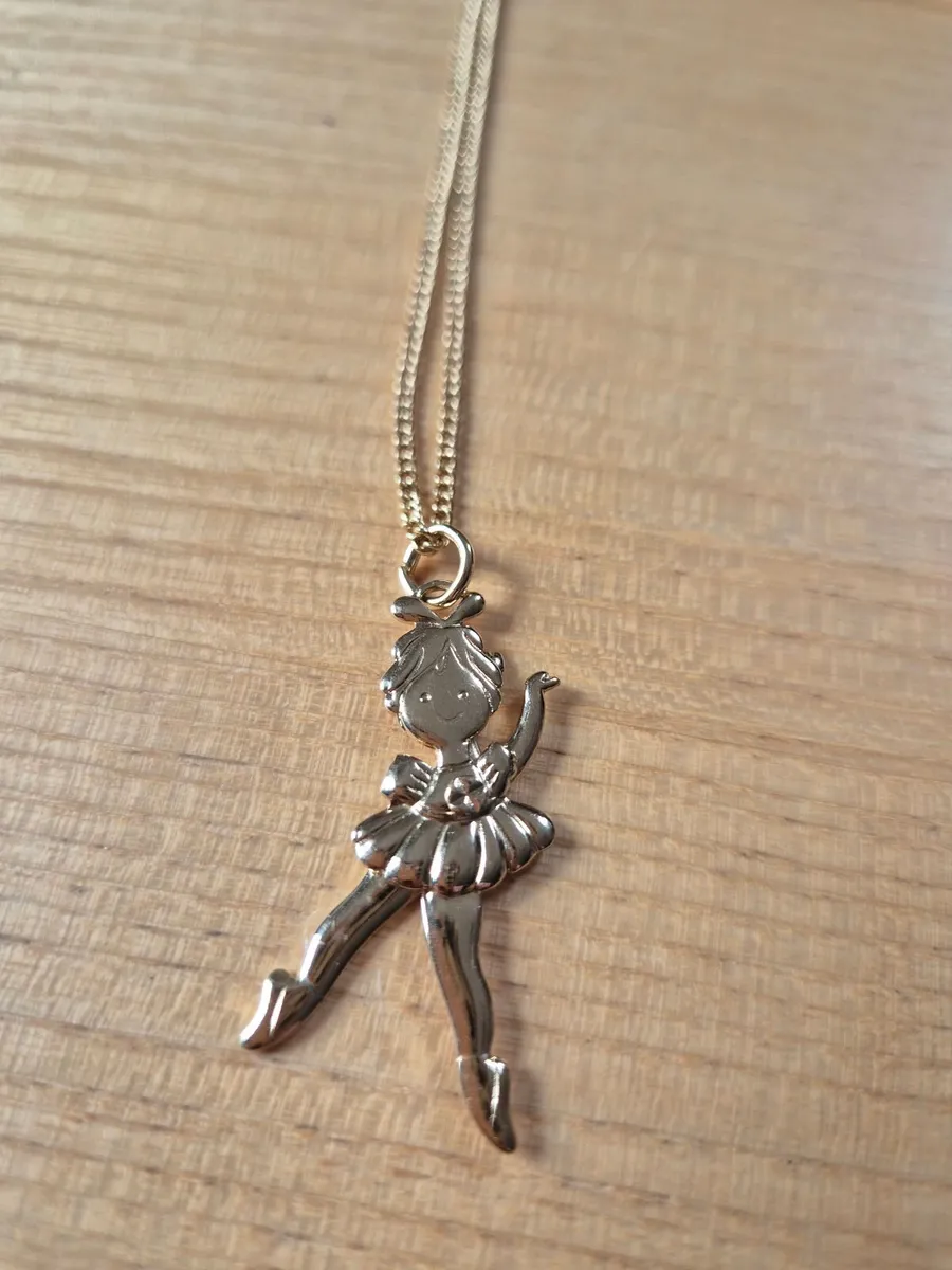 Vintage original Avon Ballerina Necklace - Image 1