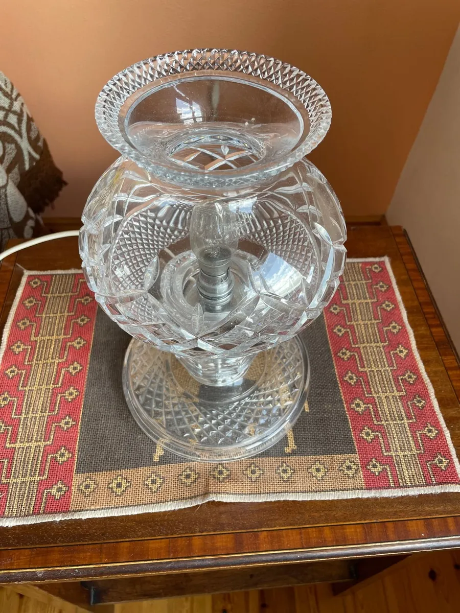 Cut Glass Table Lamp - Image 2