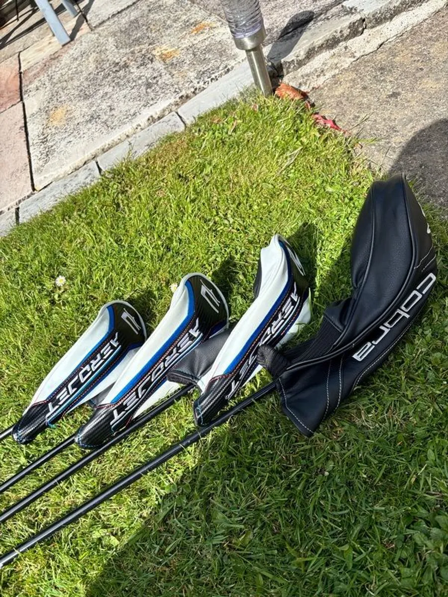 Cobra Aerojet Driver, 3 & 5 wood & hybrid - Image 1