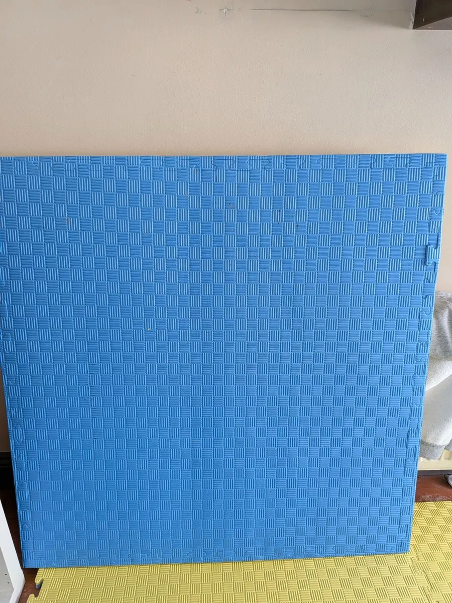 30mm Jigsaw Martial Arts - Playroom Mats yell/Blue - Image 2