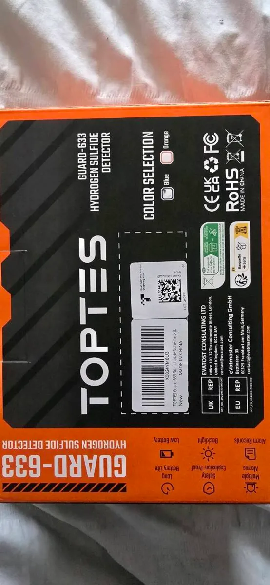 TOPTES Guard-633 H2S Detector - Image 2