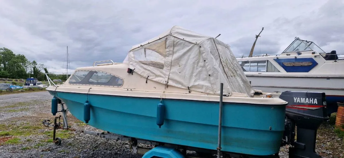 Shetland boat 60 hp yamaha - Image 1
