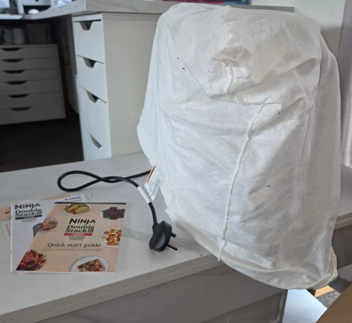 Ninja Double Stack white air fryer - Image 2