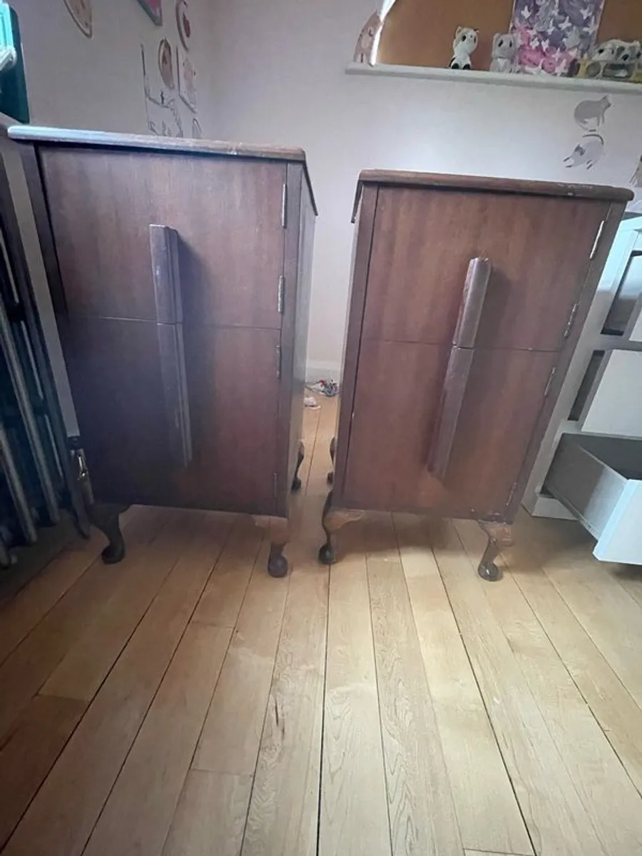 Two Antique Lockers - Image 1