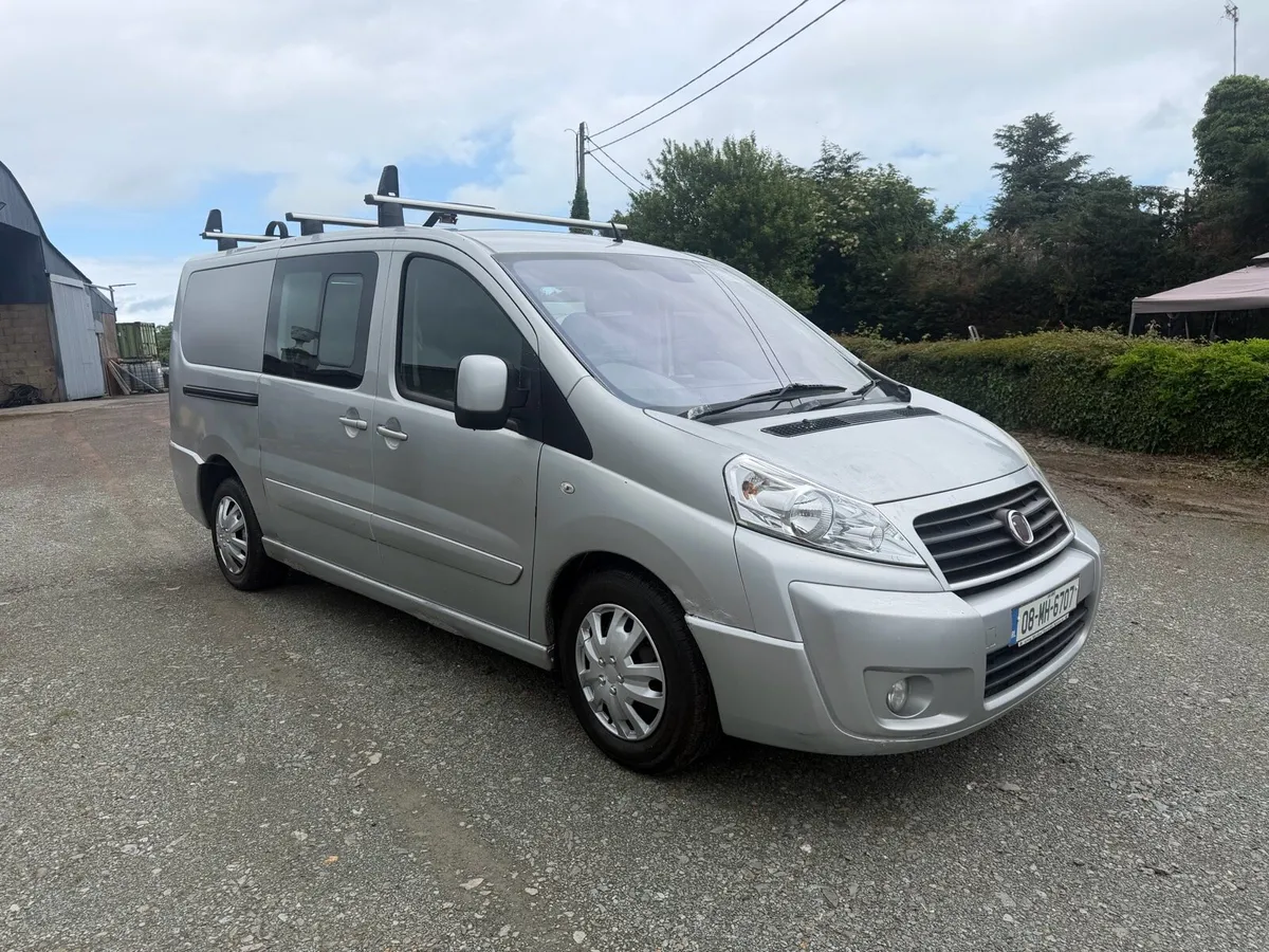 08 FIAT SCUNDO CREW CAB 2L DIESEL TAX 08/26 - Image 1