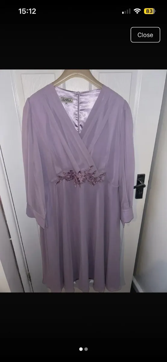 Lisa Bella Lilac Dress - Image 1