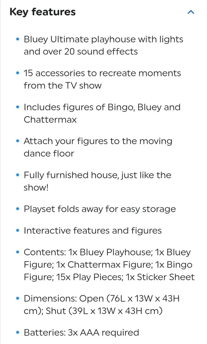 Bluey lights & sounds playhouse - Image 2