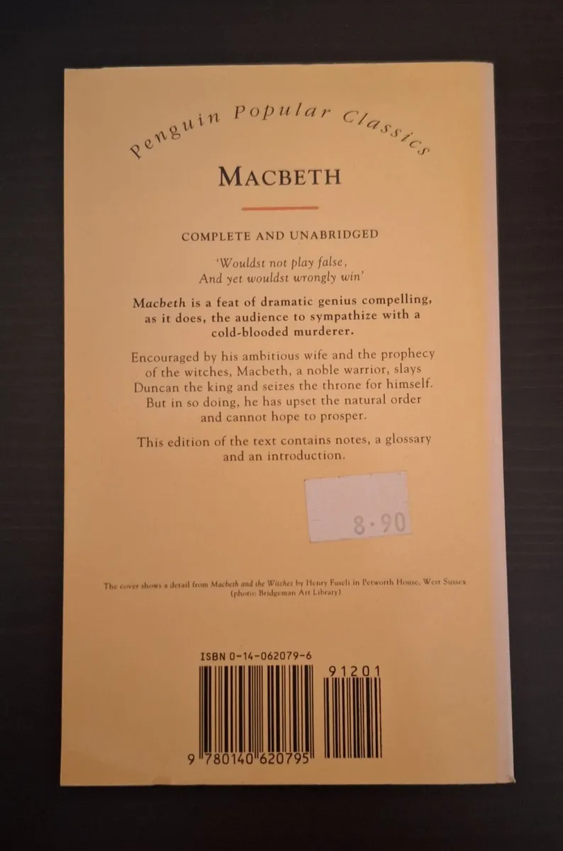 Macbeth - William Shakespeare (Paperback) - Image 2