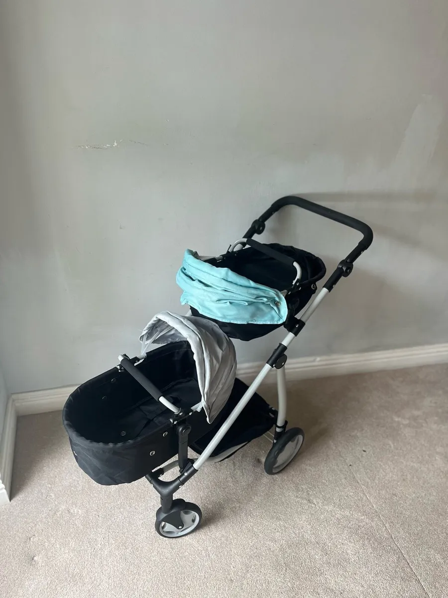 Dolls Double Buggy - Image 1