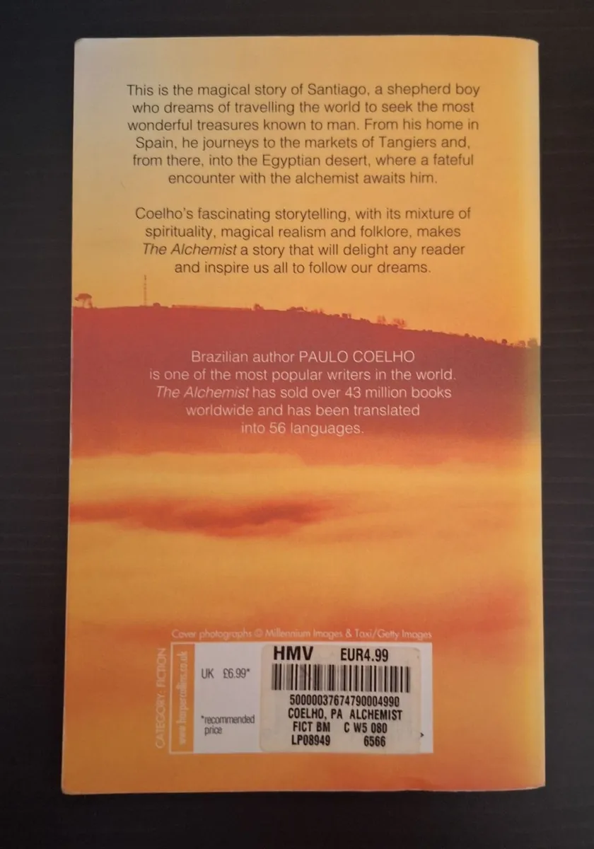 The Alchemist - Paulo Coelho (Paperback) - Image 2