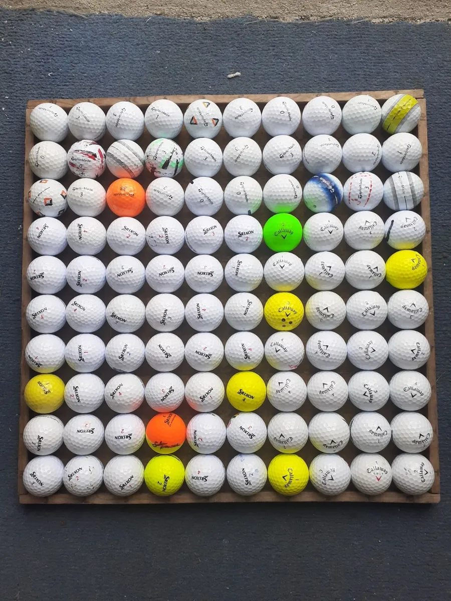 100 Grade A golf balls 60eu