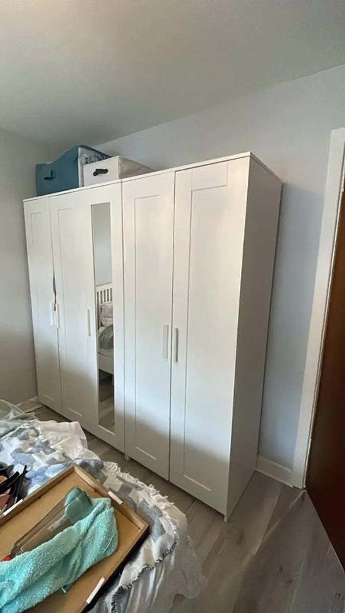 IKEA Brimnes two-door wardrobe - Image 1