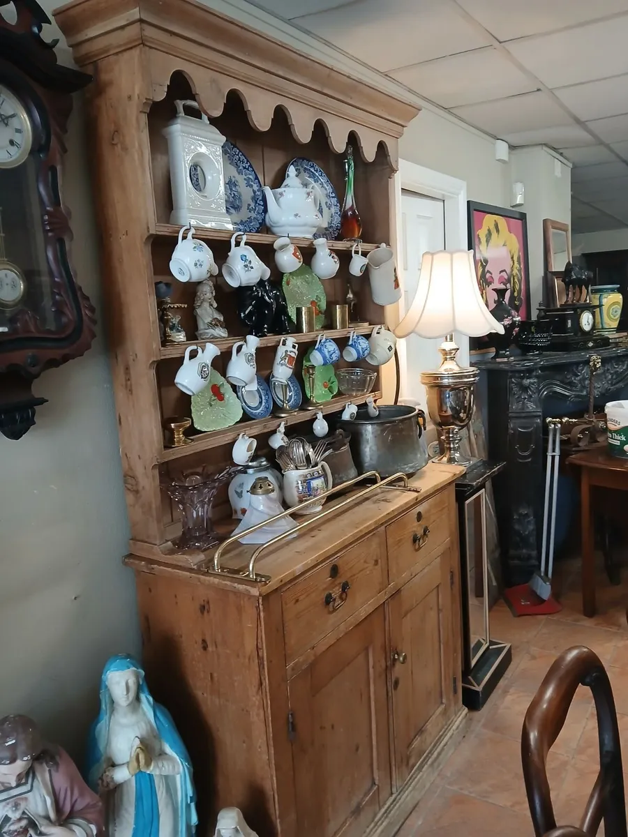 old pine country house  kitchen dresser - Image 2