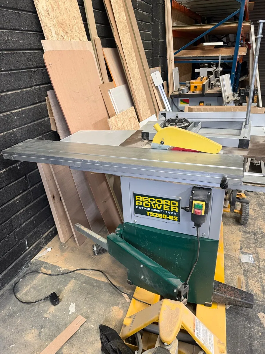Record power TS250-RS Panel saw single phase - Image 2