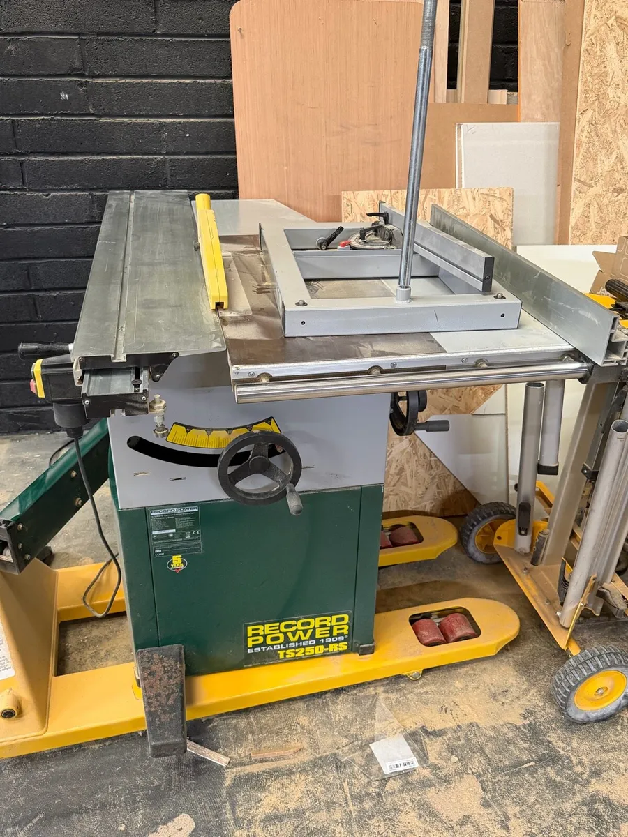 Record power TS250-RS Panel saw single phase - Image 4