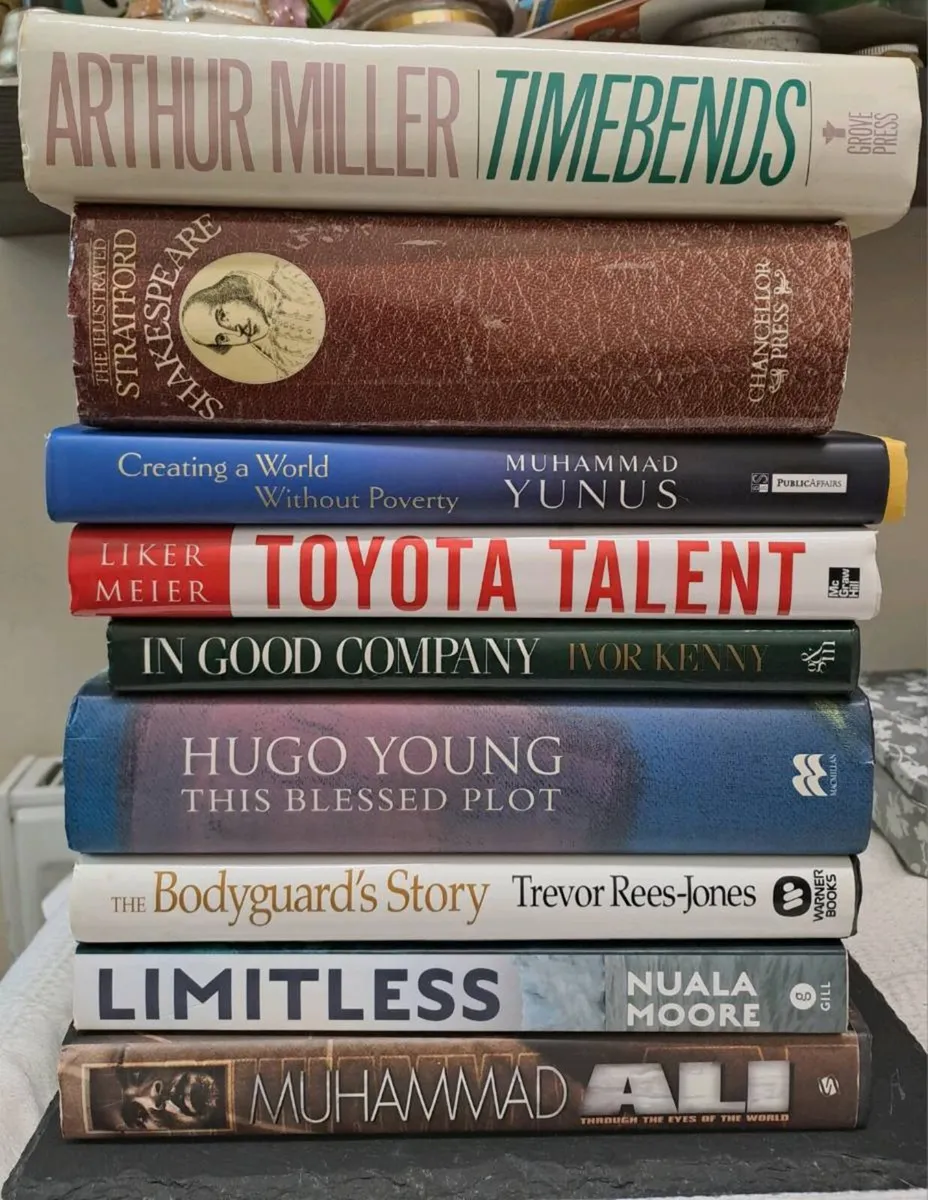 Non-fiction Hardcover Book Collection - Image 1