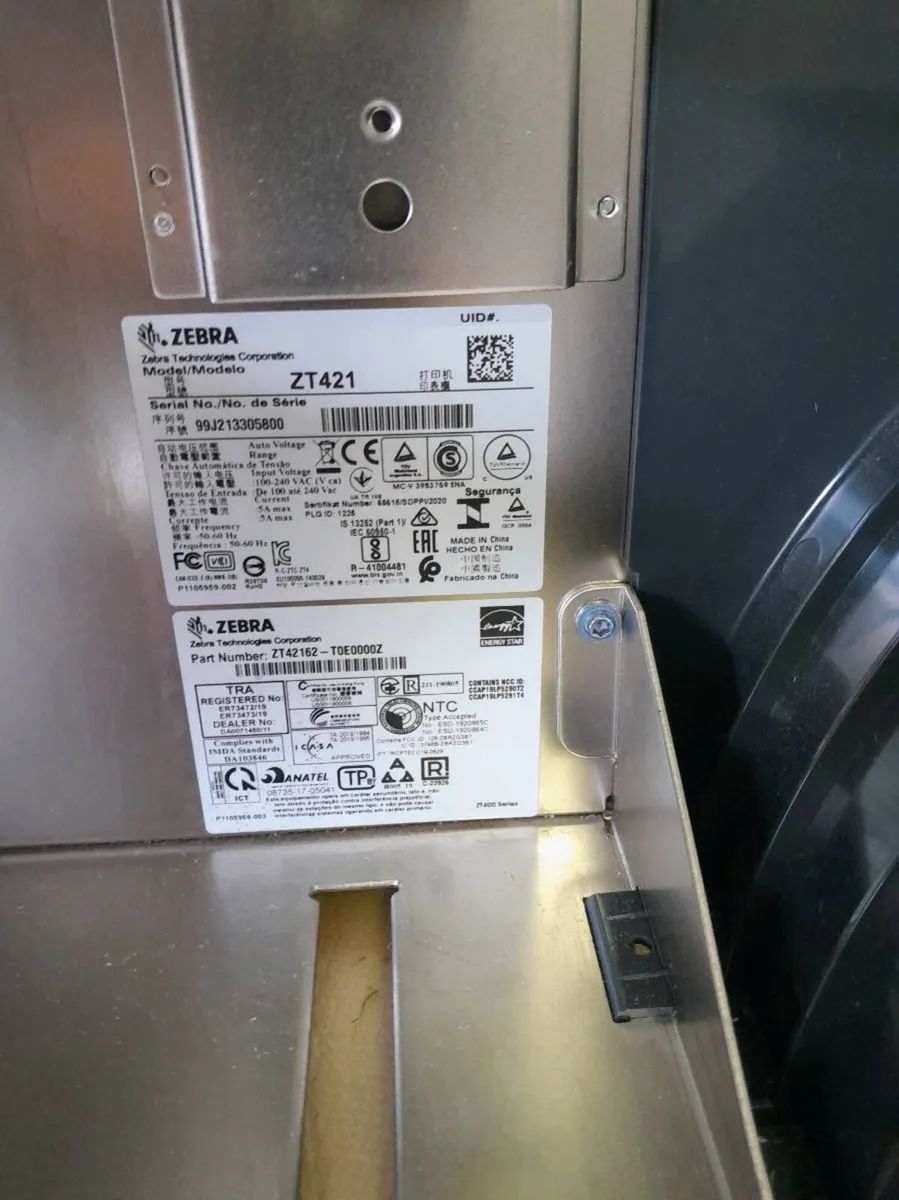Zebra ZT421 large label printer - Image 4