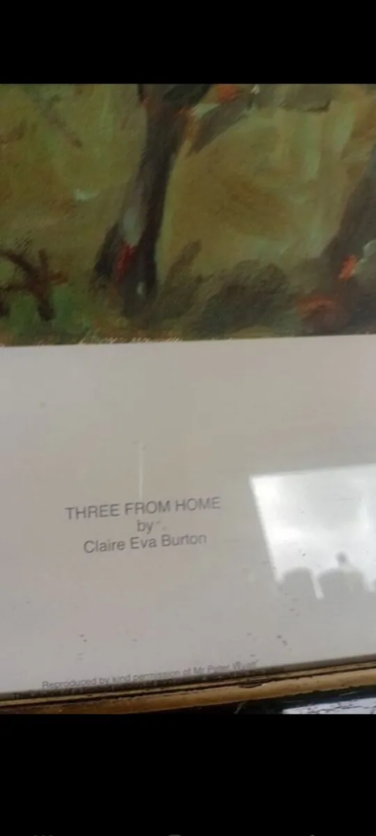 claire eva burton three from home 250/800 - Image 4