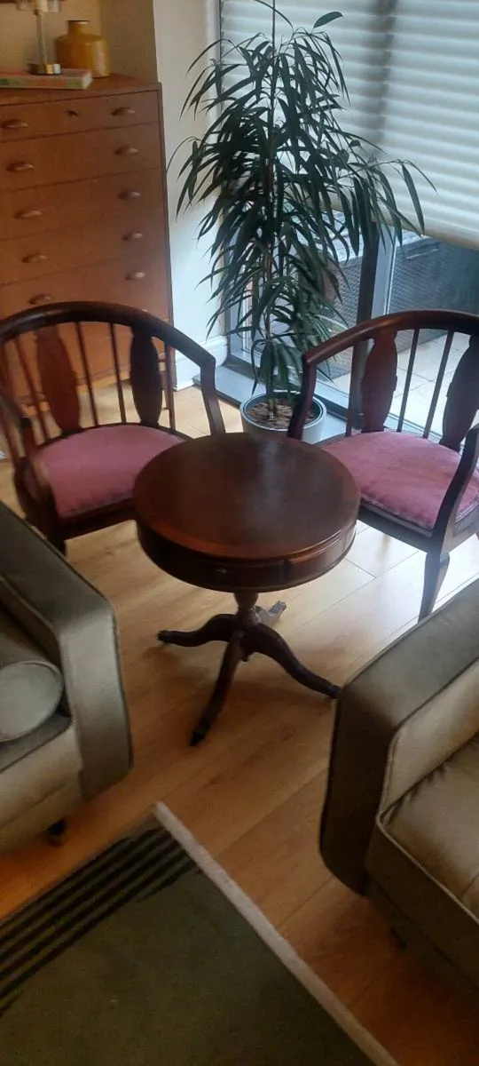 Pair of Edwardian Mahogany Chairs - Image 2