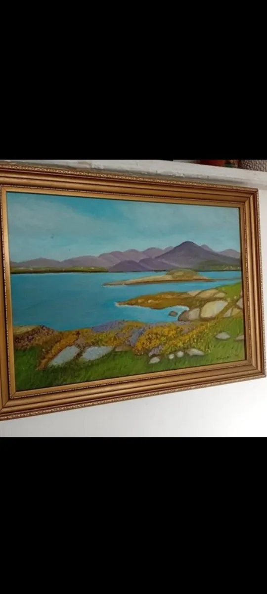 oil painting connemara by anne mangan - Image 1