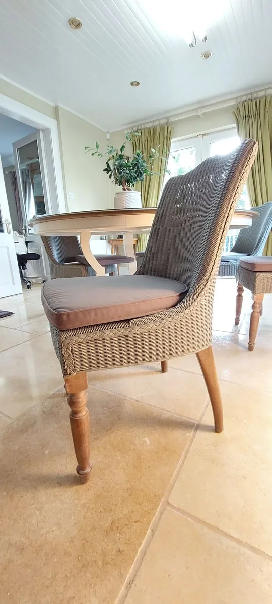 Dinning table and six chairs - Image 2