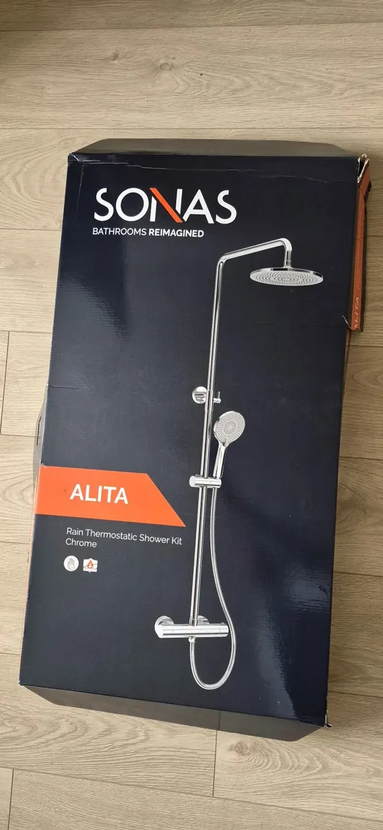 Thermostatic Shower @ basin mixer chrome - Image 4
