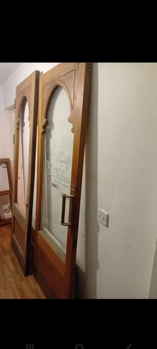 rare kylemore cafe doors o connell street 7ft - Image 1