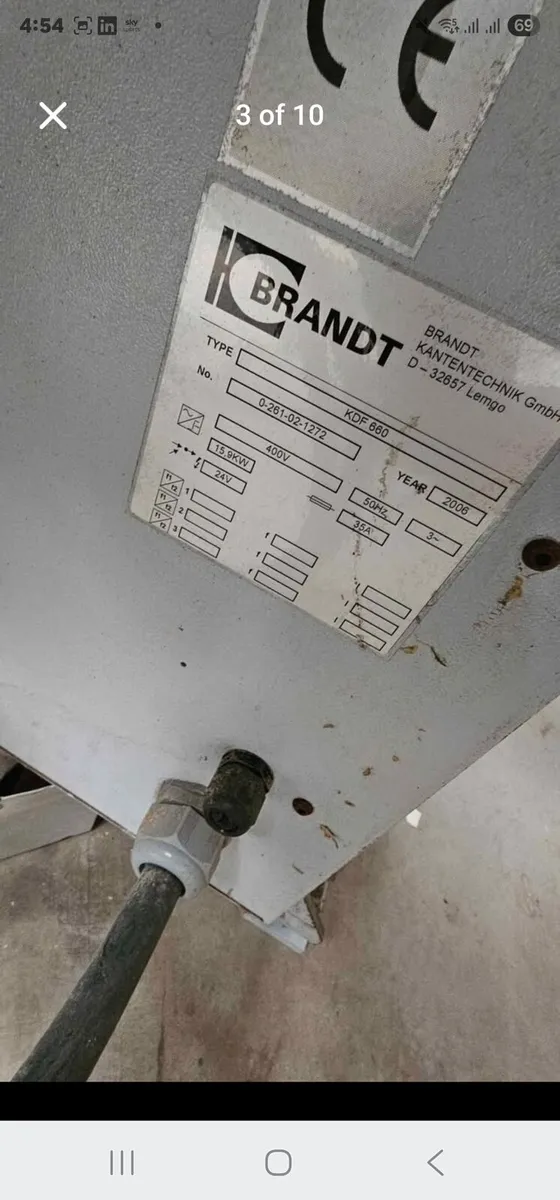 Brandt edgebander homag - Image 3