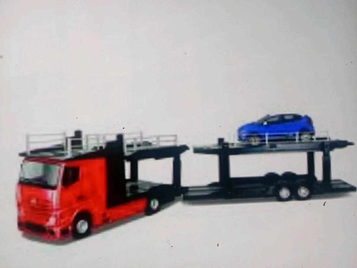 MERCEDES BENZ ACTROS MULICAR CARRIER1-43 SCALE. - Image 2
