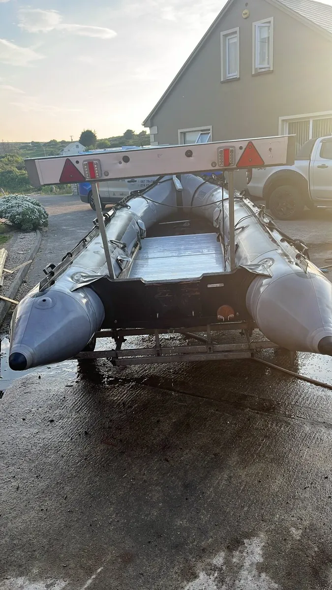 Rib zodiac international 15f6’ with trailer - Image 1