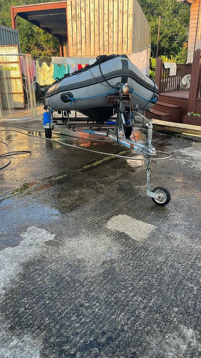Rib zodiac international 15f6’ with trailer - Image 3