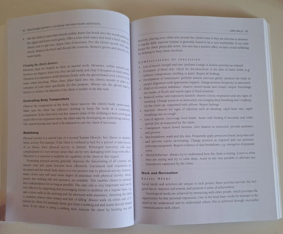 Healthcare Assistant Textbook - Level 5 - Image 3