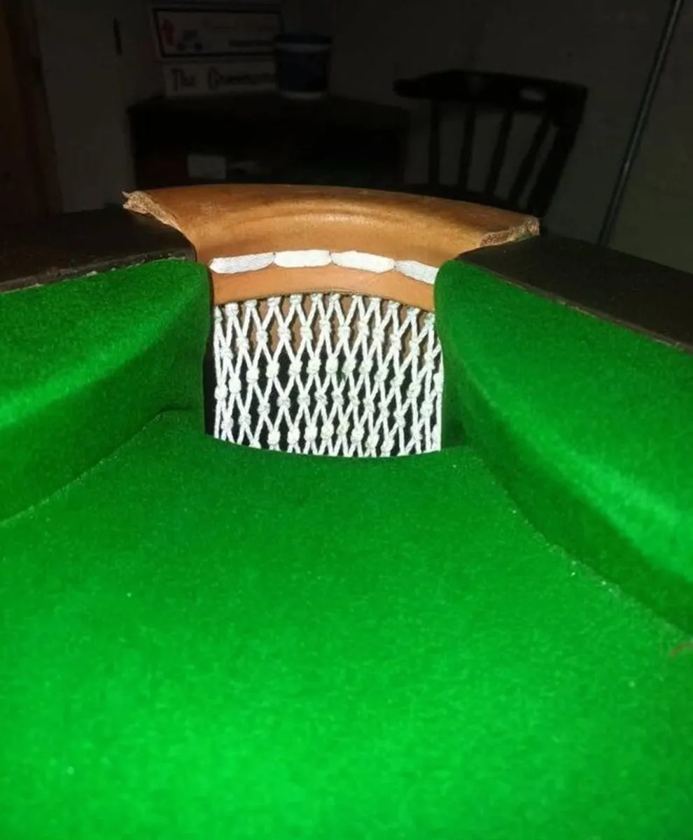 Snooker table 9 x 4.5 ft.  Made by Abbey Billards, Dublin - Image 1