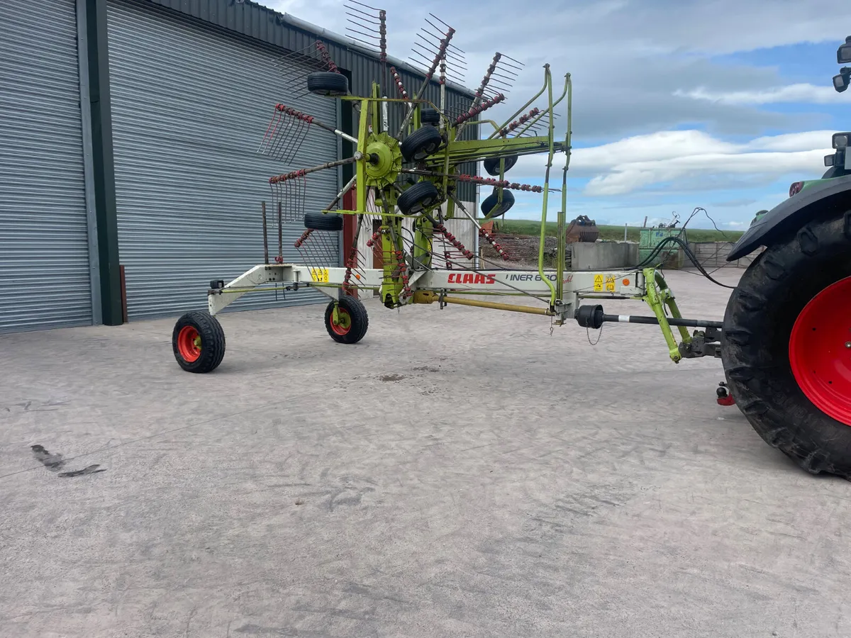 Claas 680 silage rake (20 foot) - Image 2
