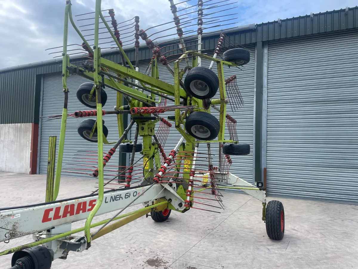 Claas 680 silage rake (20 foot) - Image 3