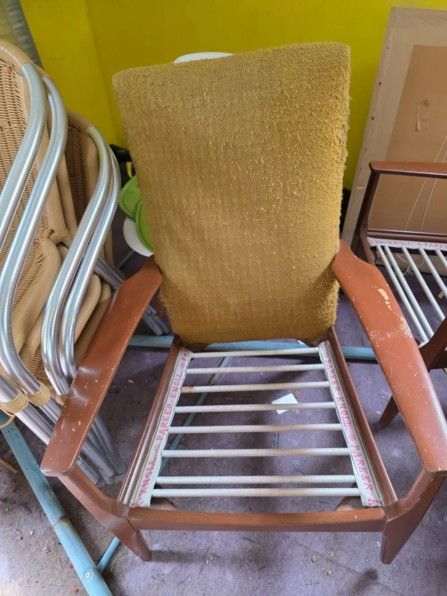 Parker Knoll Armchairs for refurbishment - Image 1