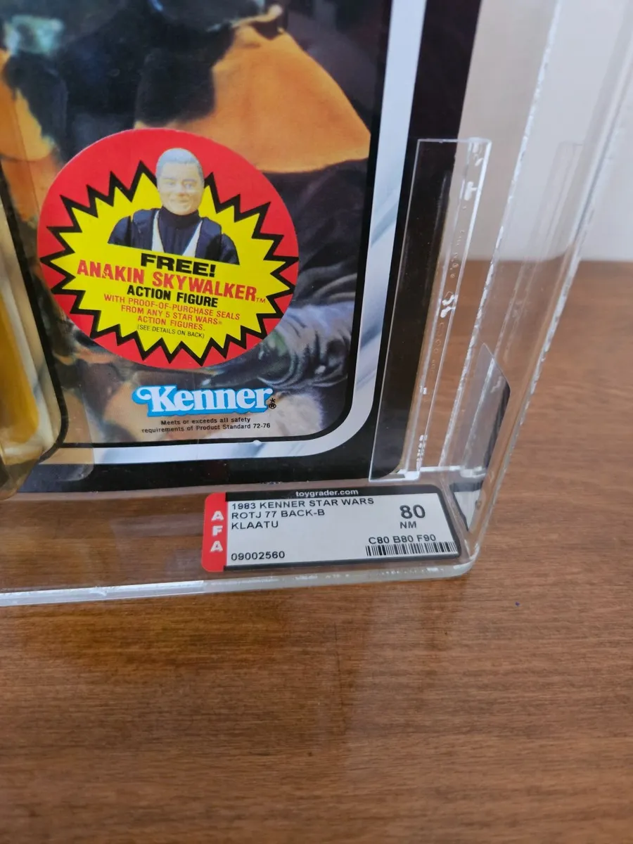 Vintage Star Wars ROTJ Klaatu AFA80 - Image 3