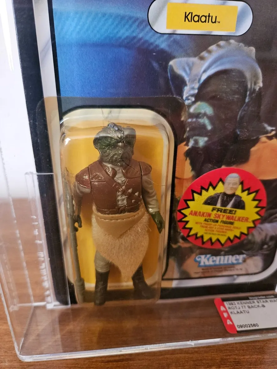 Vintage Star Wars ROTJ Klaatu AFA80 - Image 4