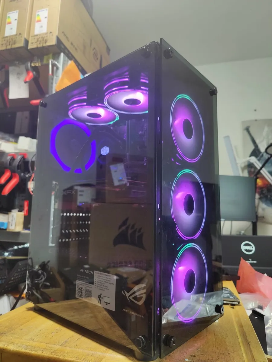 Custom Gaming PC i7/16GB/Radeon RX 570 8GB/ssd+hdd - Image 1