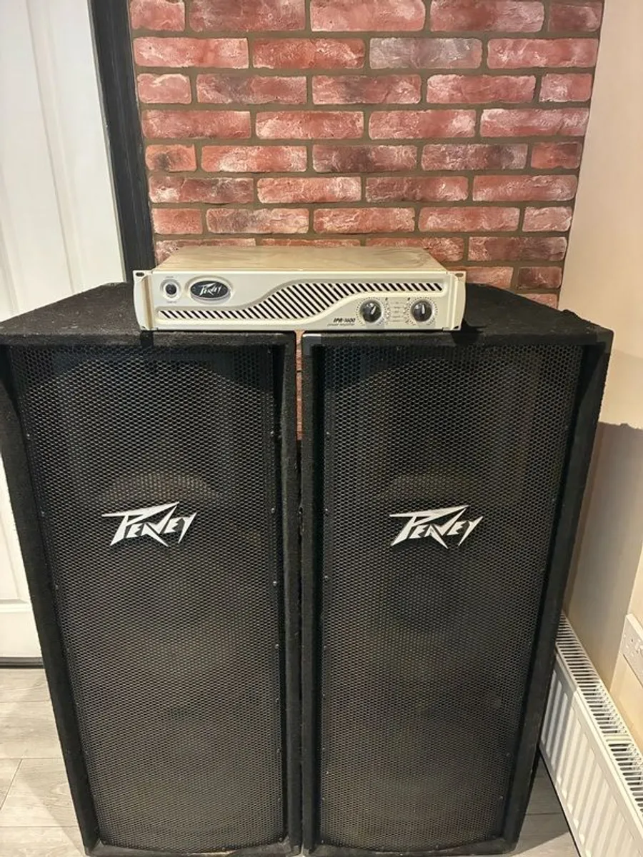 Speakers (Peavy PV215 Passive) - Image 4