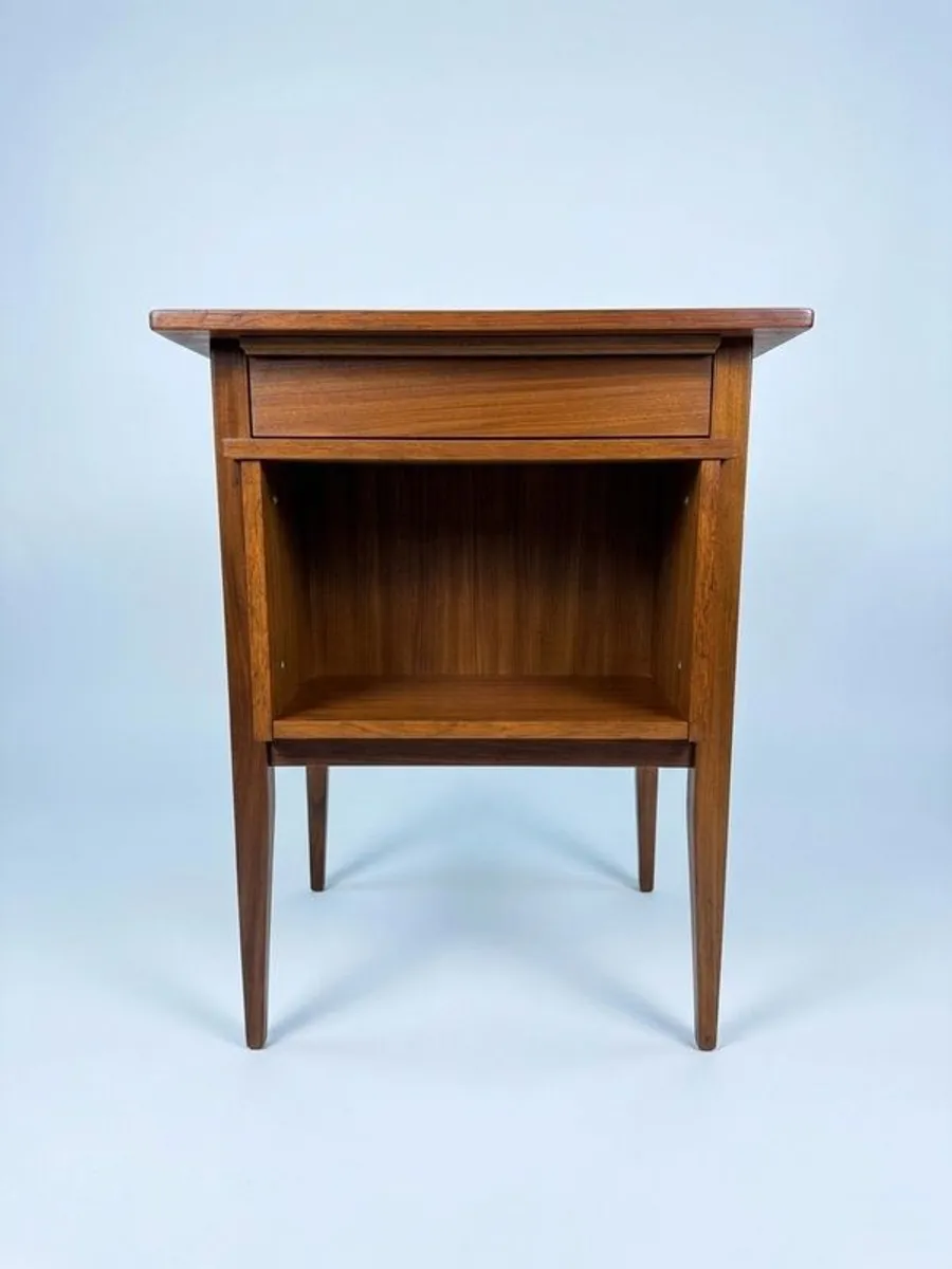 Elegant Mid-Century Danish Teak Writing Desk - Image 2