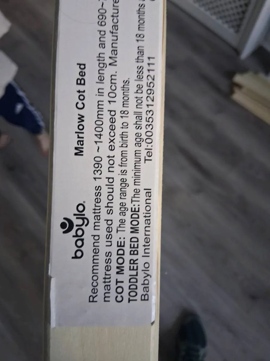 Babylo Marlow Cot Bed - Image 4