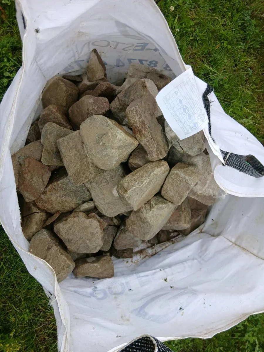 4 bags of Tumbled Tipperary Cream Building Stone - Image 2