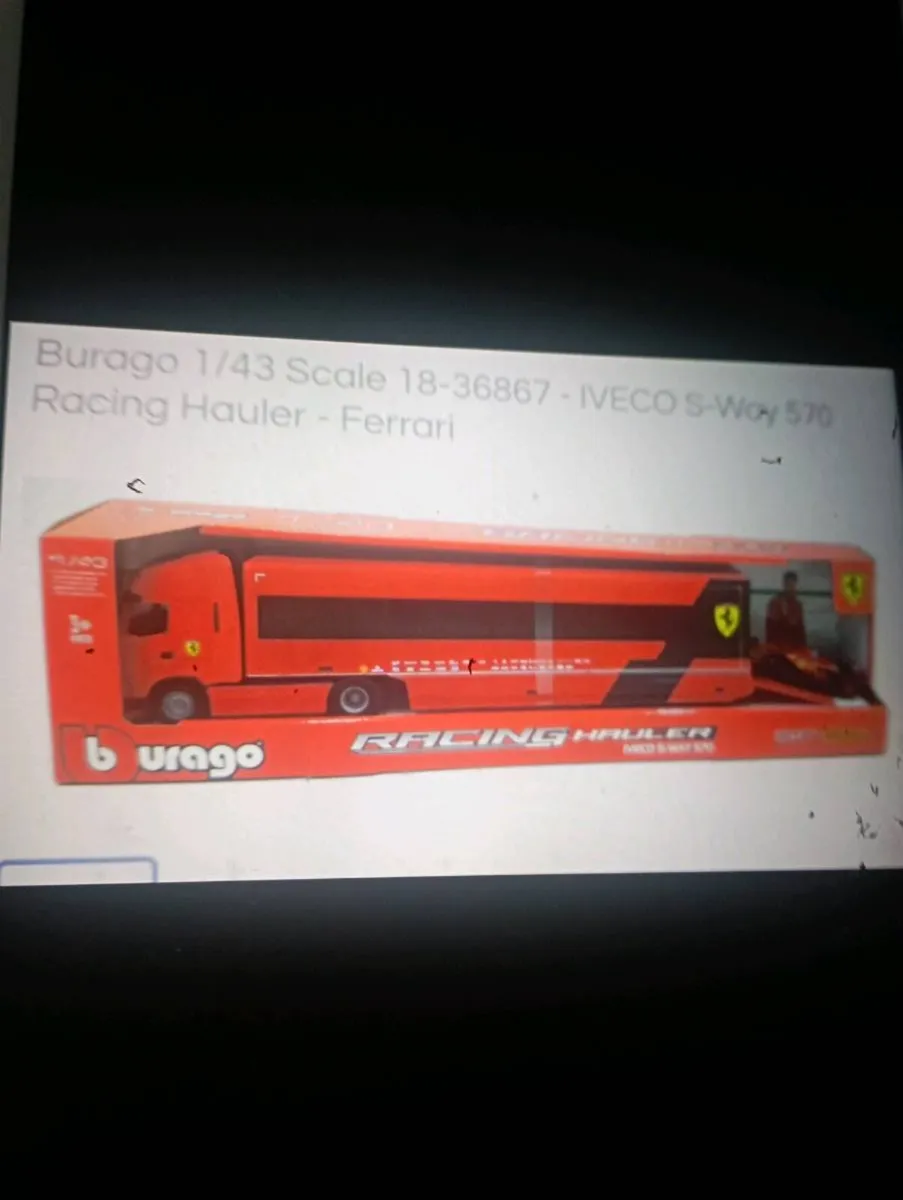 BbURAGO 1-43 SCALE 18- IVECO S-WAY 570  TRUCK. - Image 1