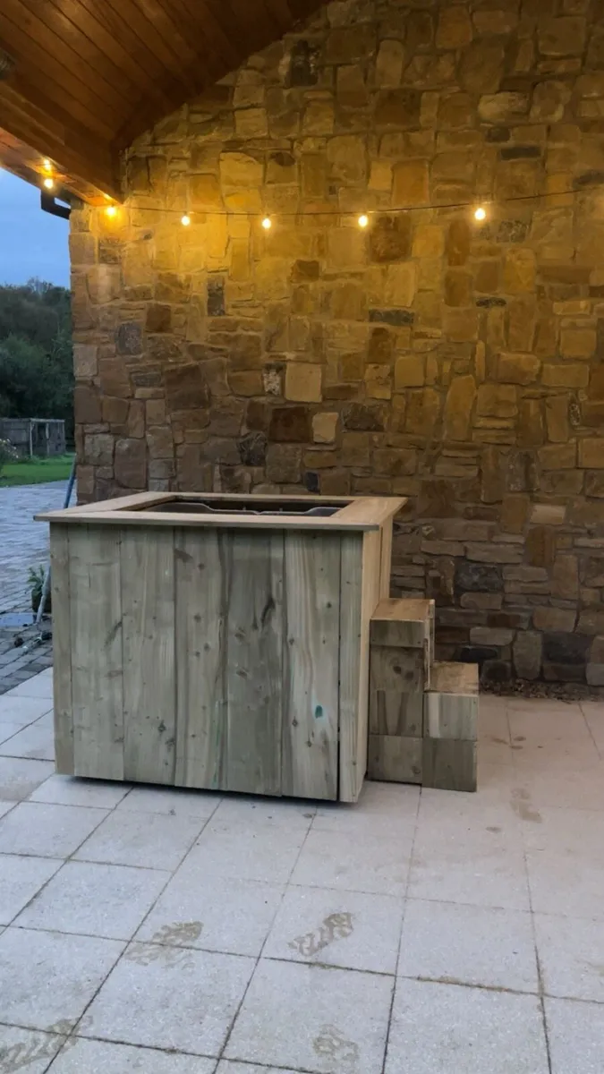 Wooden Ice Bath - Image 1