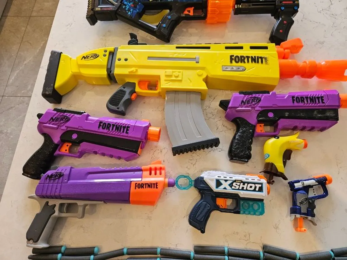 Large Nerf - X-Shot Bundle - Fortnite + Doominator + Loads of Darts - Image 2