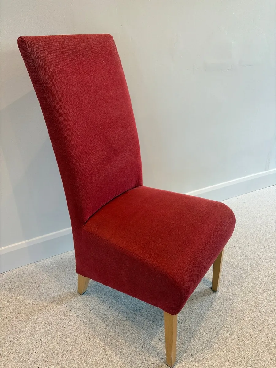 Dining chairs x8 - Image 1
